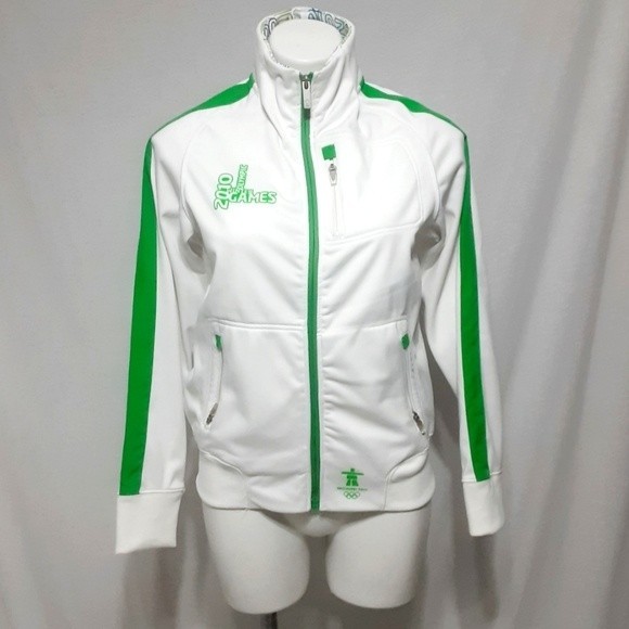 Vtg Vancouver 2010 Winter Olympic Games Zipped Up Front Jacket Small Unisex - Picture 3 of 12